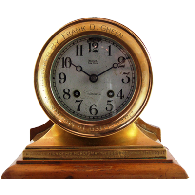 Vintage Ship's Bell Clock