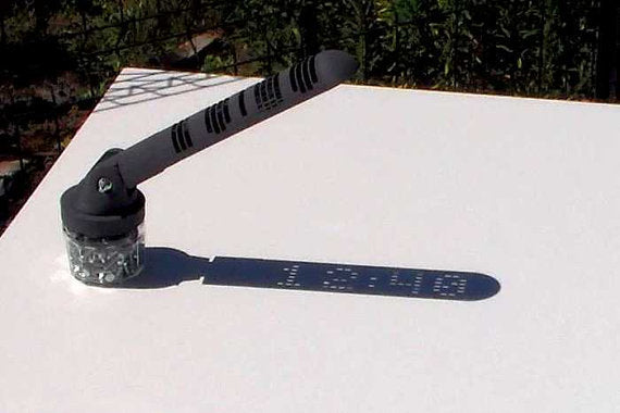 The Digital Sundial: French Inventor reinvents the Wheel