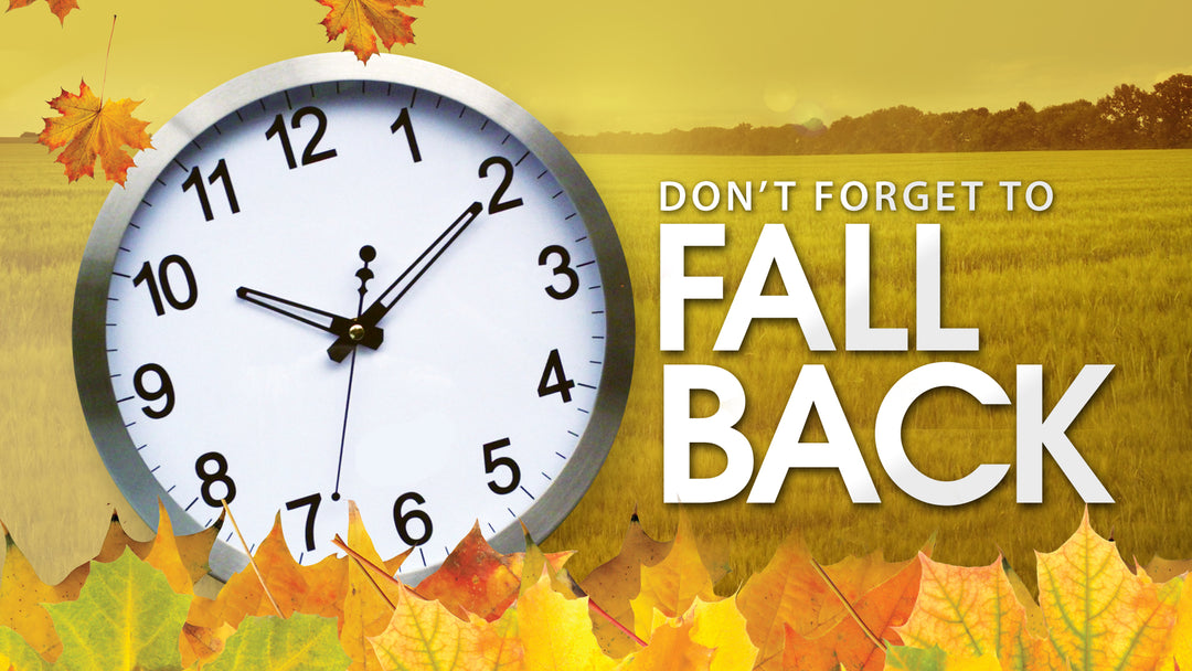 When Do We Fall Back? The end of Daylight Saving Time 2016