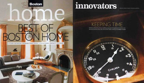 Chelsea Clock Featured in Boston Magazine