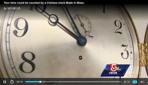 Check out Chelsea Clock on WCVB's 'Made in Massachusetts'!