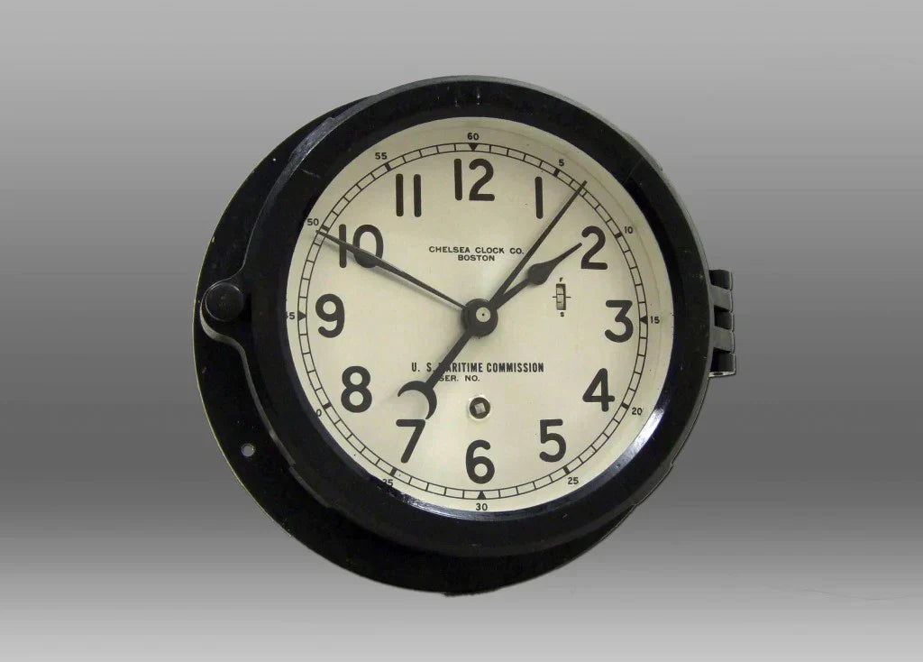 Chelsea Clock U.S. Victory Ship Clock History, Part II Chelsea Clock U.S. Victory Ship Clock History, Part II