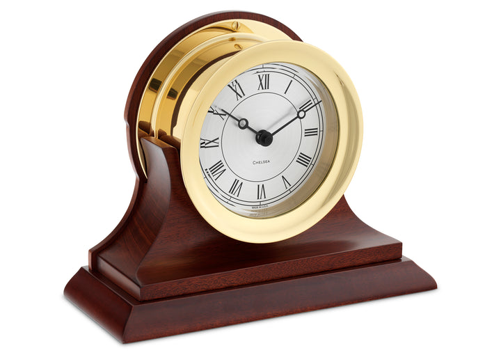 Presidential Clock in Brass