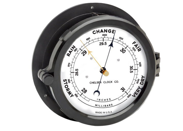 Naval Deck Barometer - 8.5" Dial