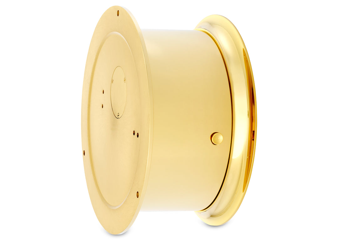 4 1/2" Ship's Bell Clock in Brass