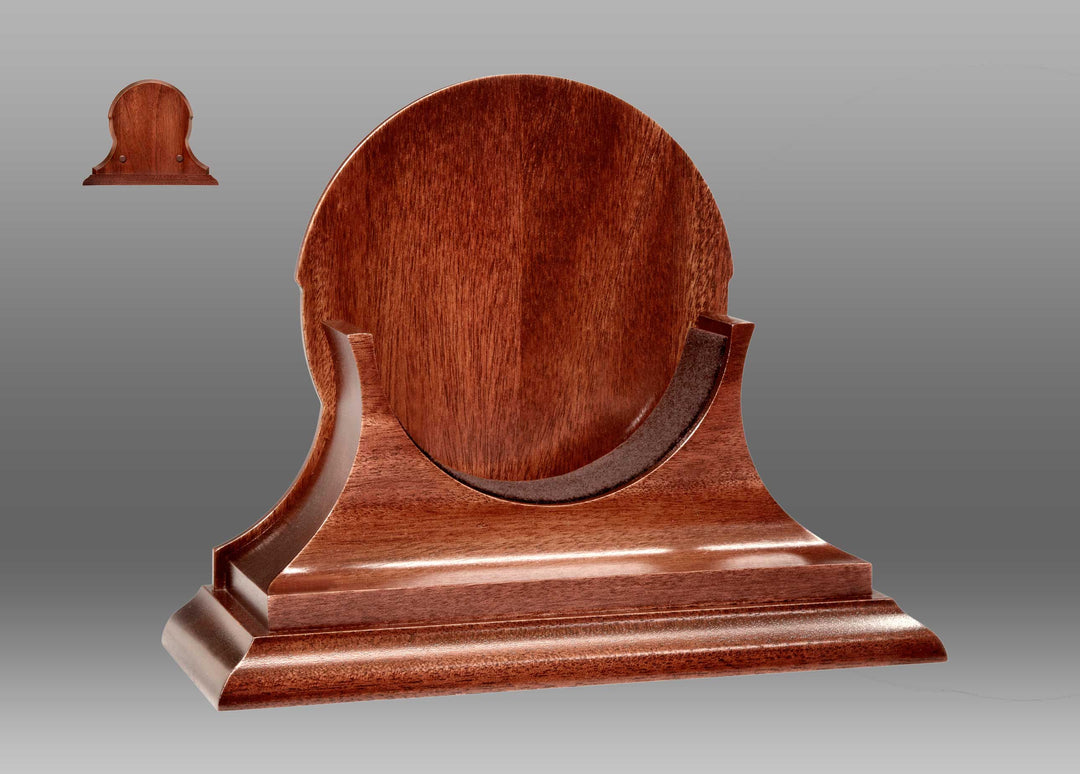 Seconds Store: 8 1/2" Traditional Base in Mahogany