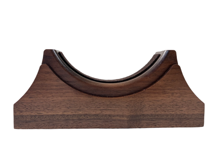 4 1/2" Contemporary Walnut Base
