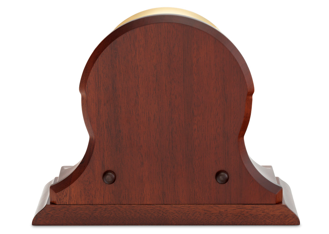 4 1/2" Ship's Bell Clock,  Traditional Base