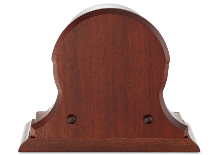 4 1/2" Ships's Bell Barometer in Nickel on Traditional Base