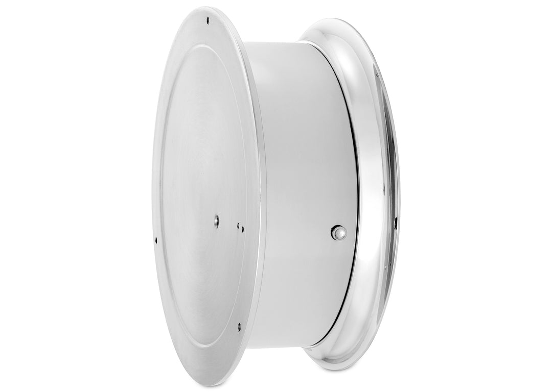 8 1/2" Ship's Bell Barometer in Nickel