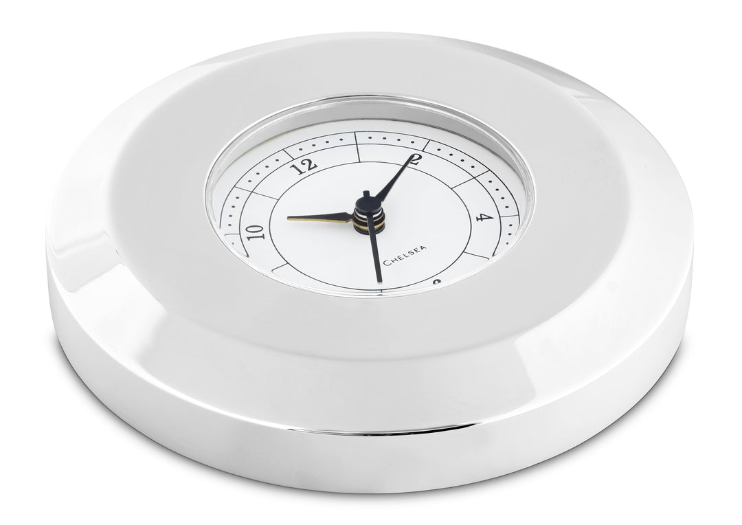 Chart Weight Clock in Nickel