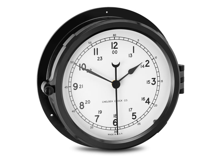Naval Deck Clock - 8.5" White Dial