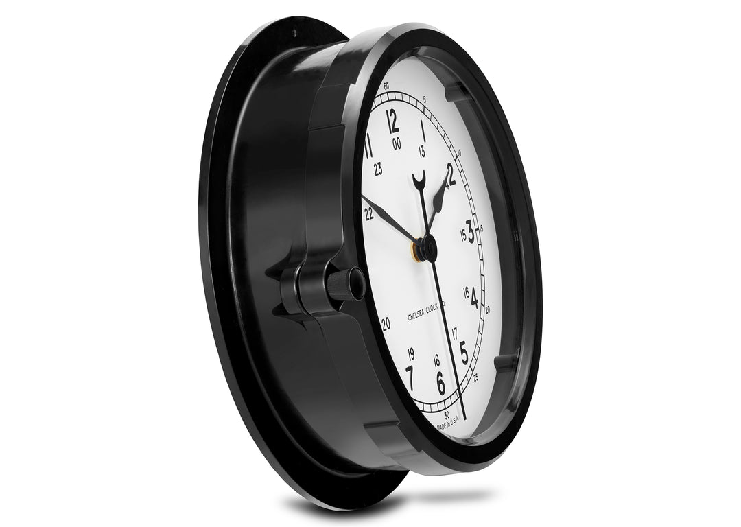 Naval Deck Clock - 8.5" White Dial