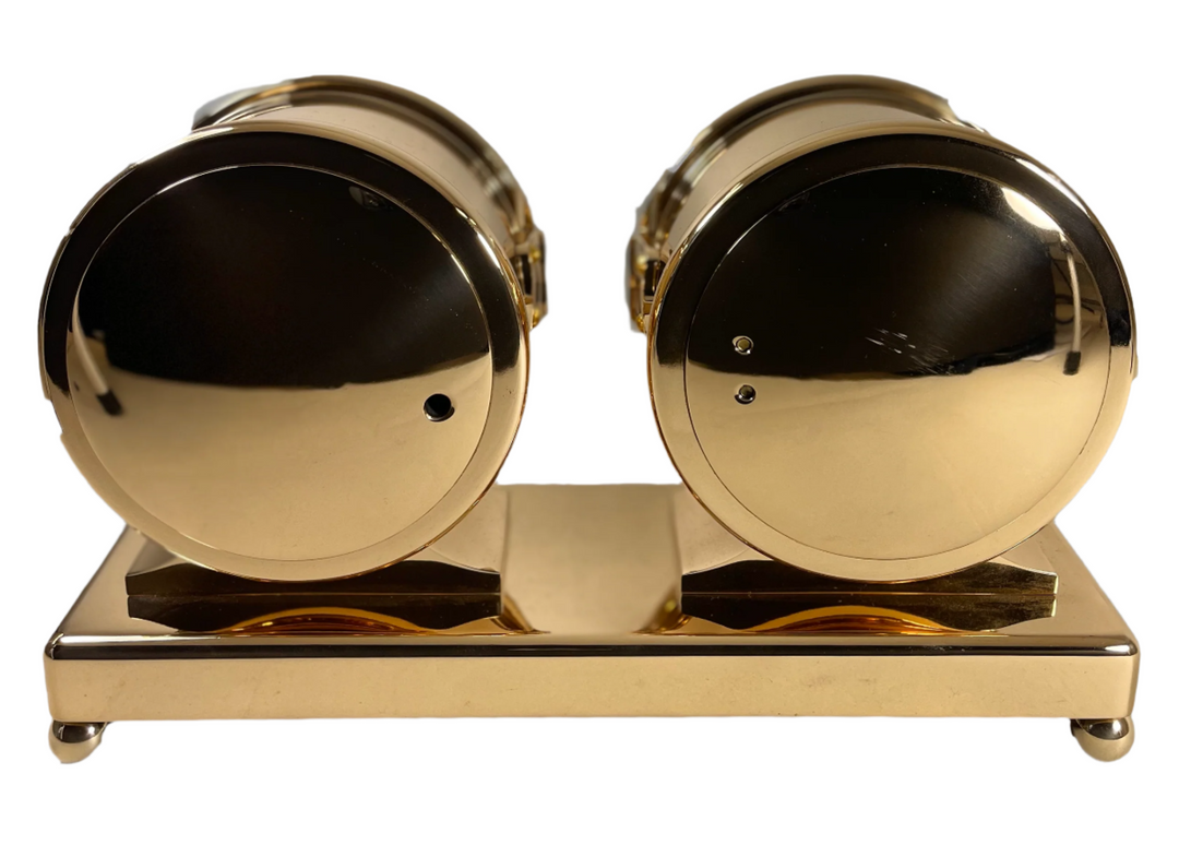 4.5" House Strike Desk Set in Red Brass, 1919