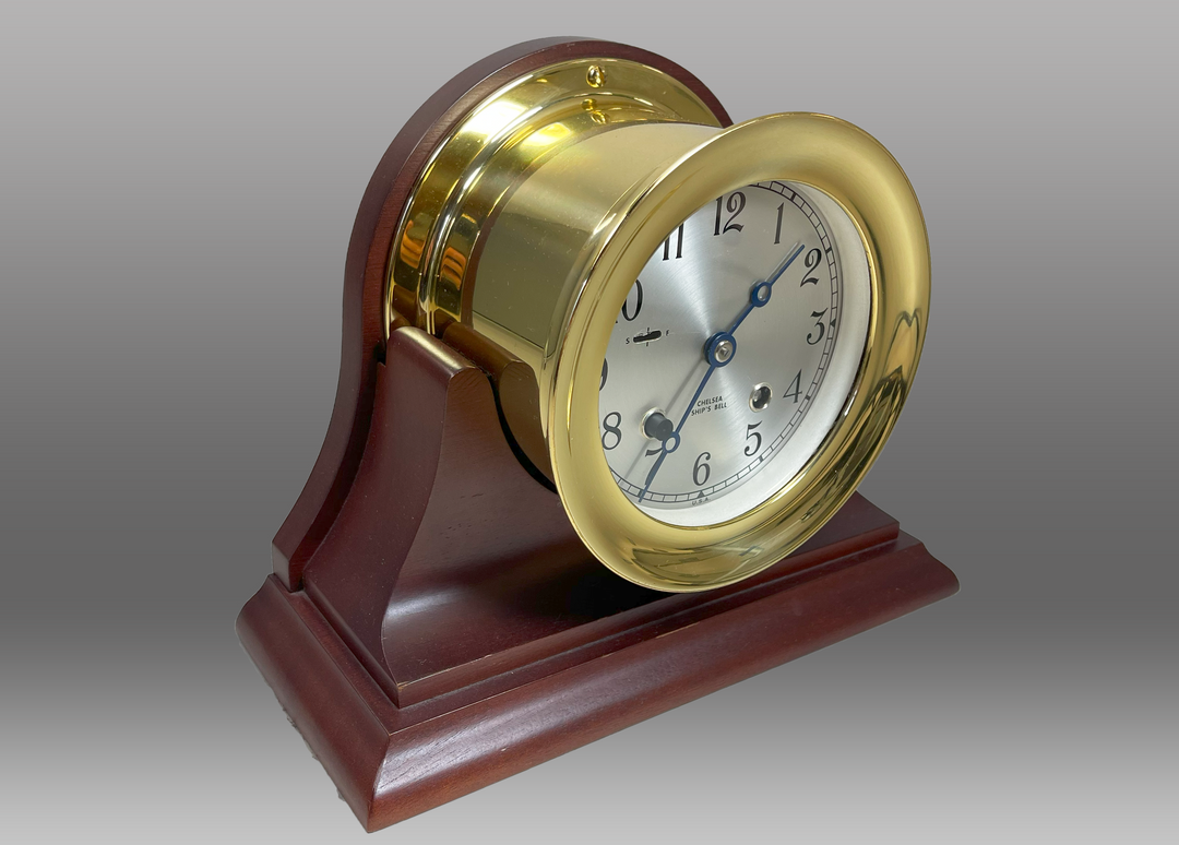 4.5" Ships Bell Clock on Traditional Base, 2007