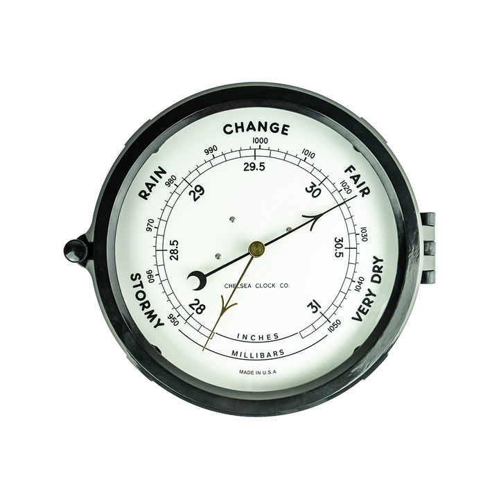 Naval Deck Barometer - 8.5" Dial