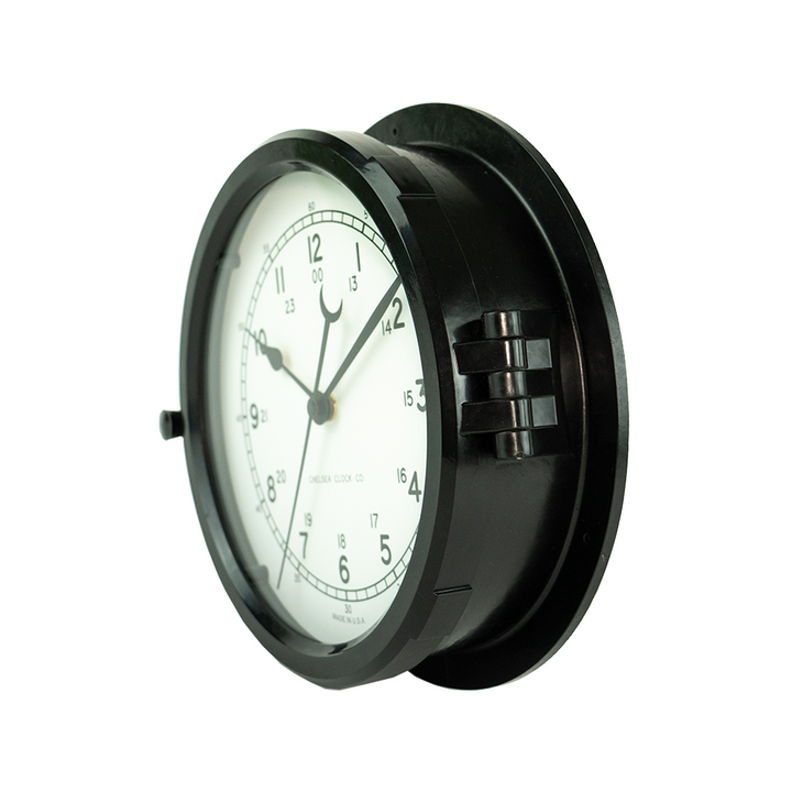 Naval Deck Clock - 8.5" White Dial