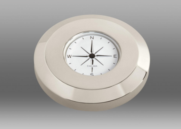 Chart Weight Compass in Nickel