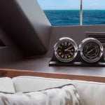 Chelsea Clock Aboard the Ocean Alexander 100 Motoryacht