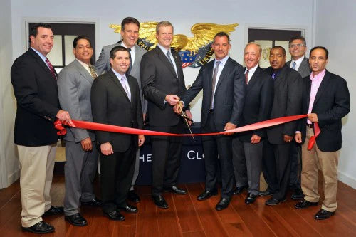 Governor Baker Dedicates New Home for Historic Chelsea Clock Company (That's us!) 