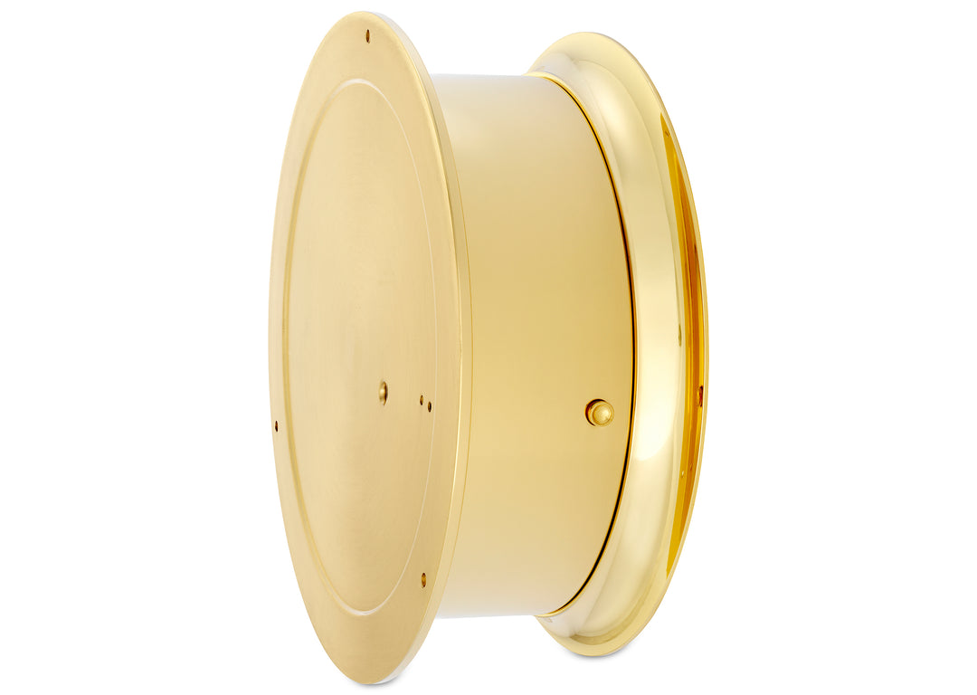 8 1/2" Ship's Bell Barometer in Brass