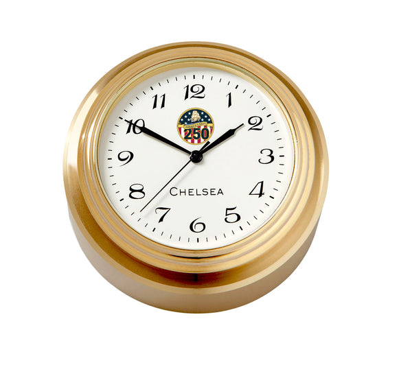 Waterfall Paperweight | U.S. Navy 250th Anniversary | Chelsea Clock