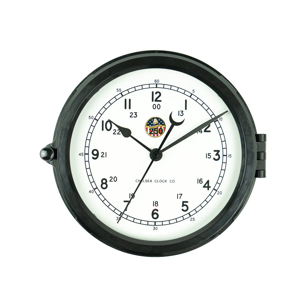 Naval Deck Clock | U.S. Navy 250th Anniversary | Chelsea Clock