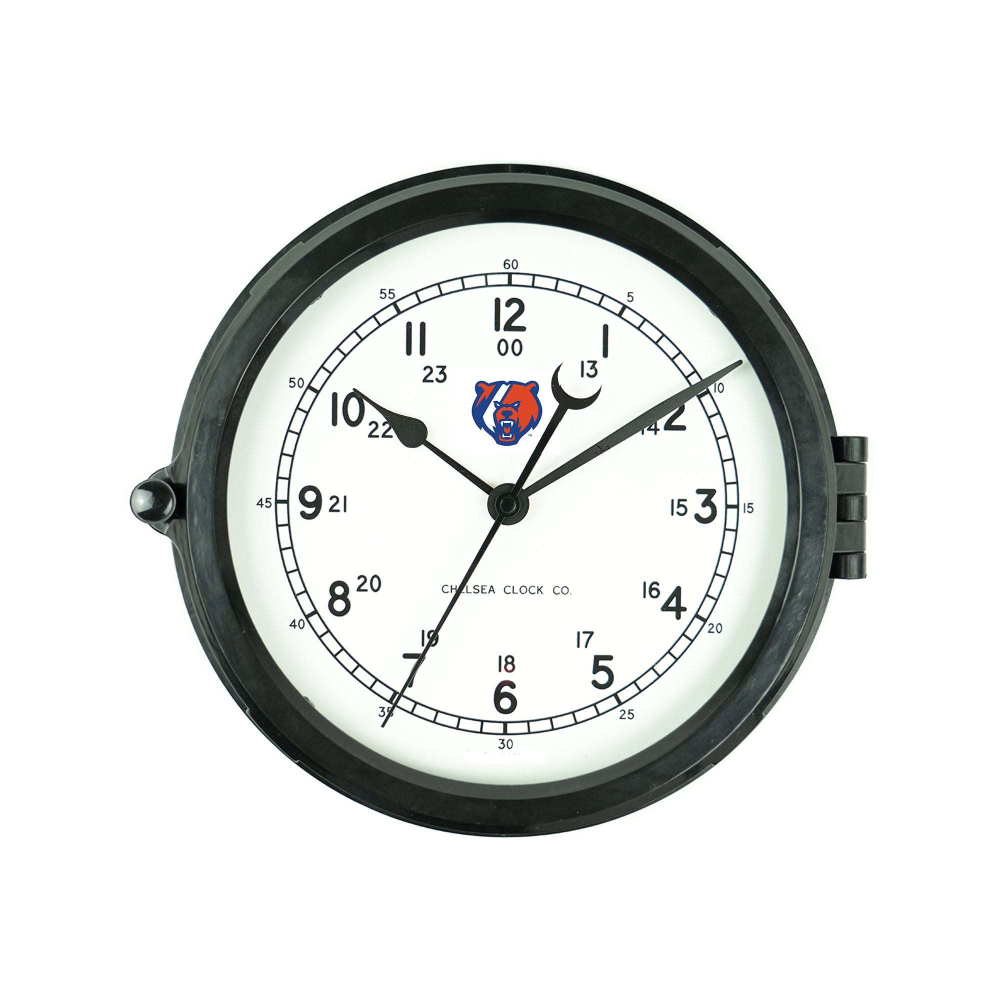 Naval Deck Clock | USCGA | Bear Face Logo | Chelsea Clock