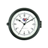 Naval Deck Clock - US Coast Guard Academy Bear Face Logo