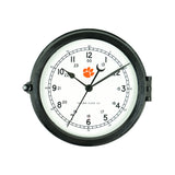 Naval Deck Clock - Clemson University Paw Logo