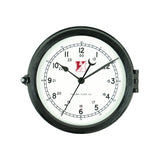 Naval Deck Clock - Harvard University Diagonal H Logo