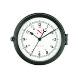 Naval Deck Clock - Northeastern University Red N Logo