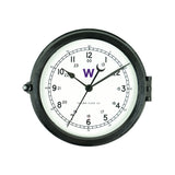 Naval Deck Clock - Williams College Purple W Logo