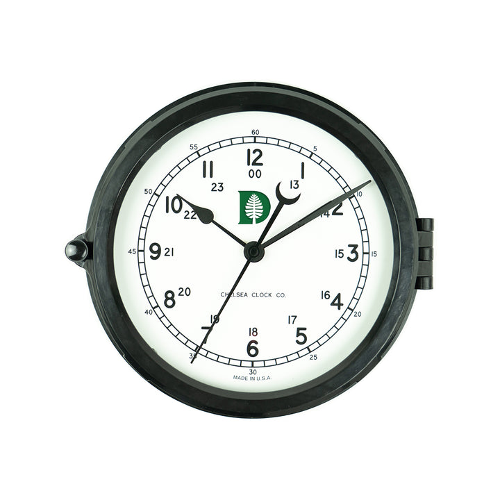 Patriot Deck Clock - Dartmouth D Pine