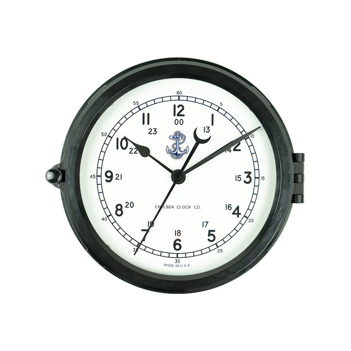 Patriot Deck Clock - U.S. Naval Academy Anchor
