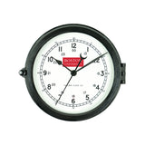 Naval Deck Clock - Boston University Master Plate Red Logo