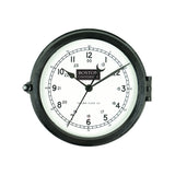 Naval Deck Clock - Boston University Master Plate Black Logo