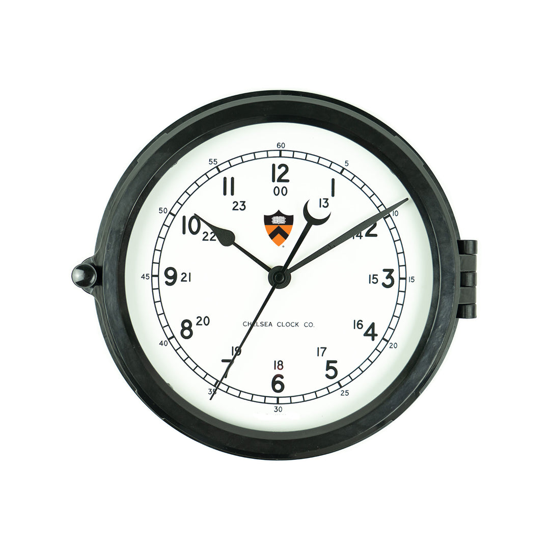 Naval Deck Clock - Princeton Shield Logo