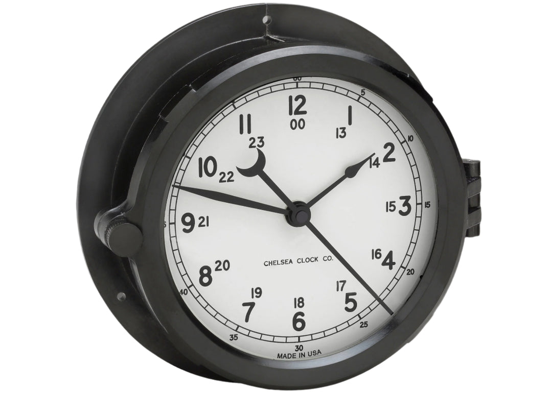 Patriot Deck Clock - 8.5" White Dial