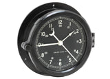 Naval Deck Clock - 8.5" Black Dial