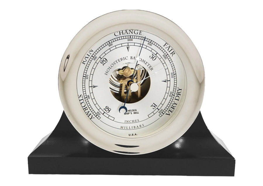 Handcrafted Nautical Barometers - Weather Barometers – Chelsea Clock