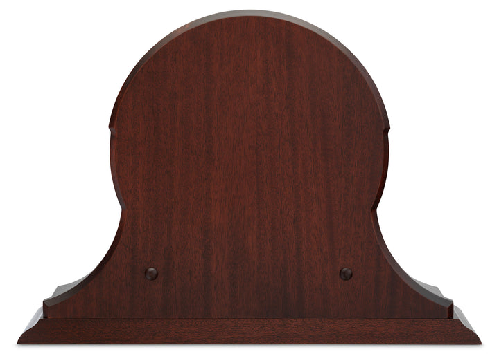 8.5" Ship's Bell Barometer in Nickel on Traditional Base