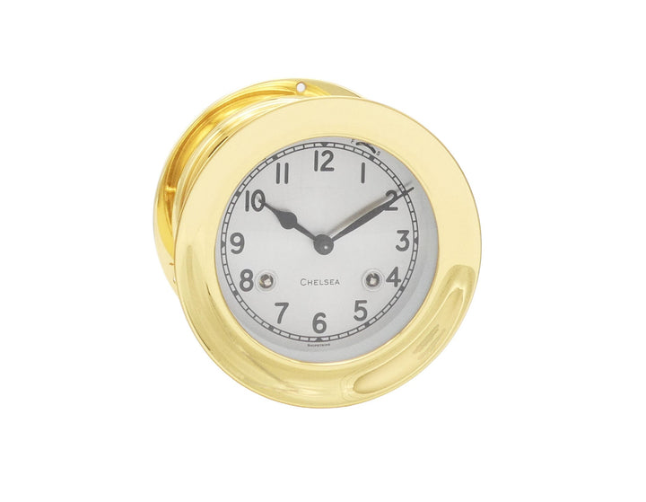4 1/2" Shipstrike Clock in Brass