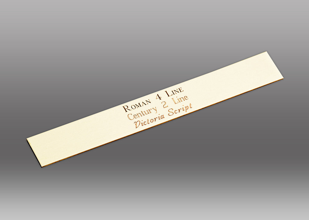 Heart design solid brass engraved plaque – Engraving Studios