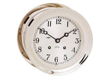 6" Ship's Bell Clock in Nickel