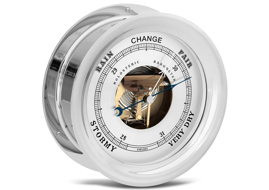 Handcrafted Nautical Barometers - Weather Barometers – Chelsea Clock