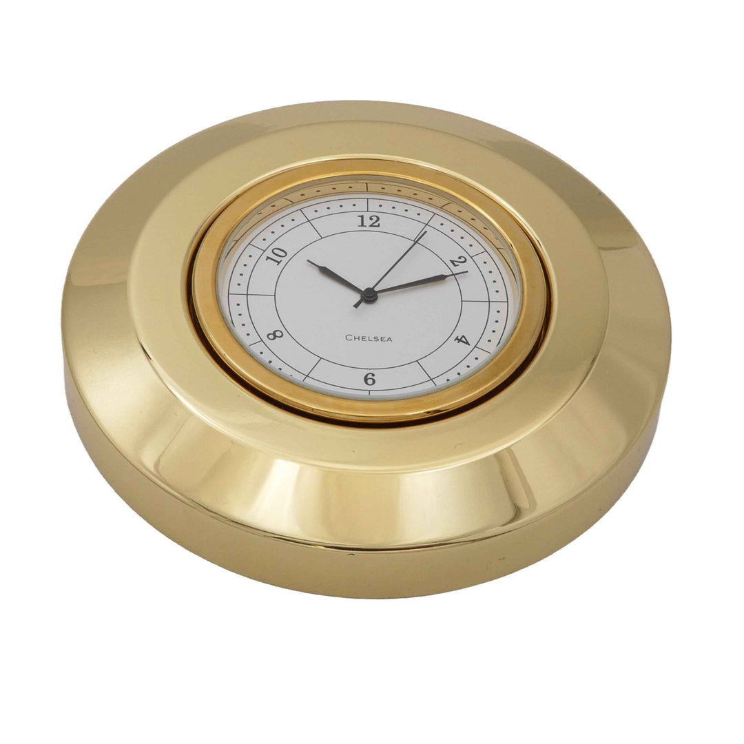 Chart Weight Clock High Polish Brass