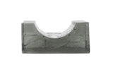 4 1/2" Sea Glass Base in Gray