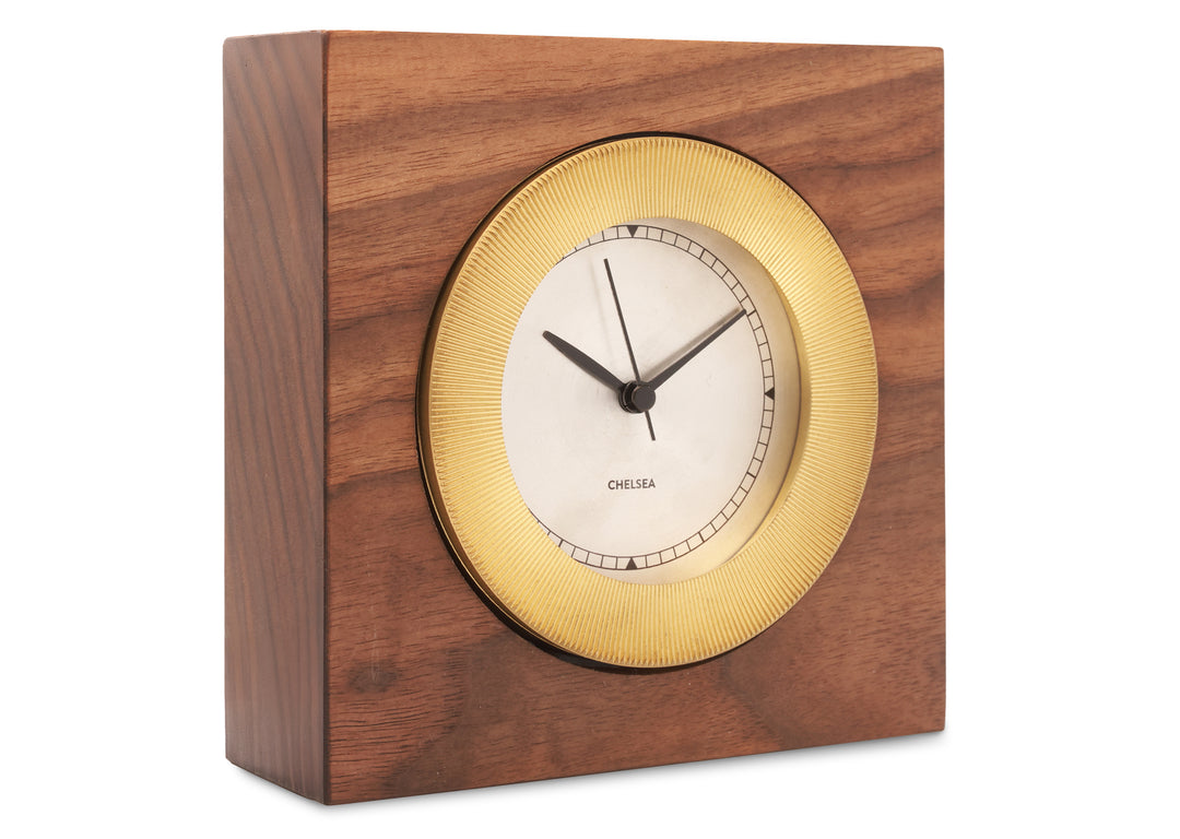 Columbia Medallion Clock with Base