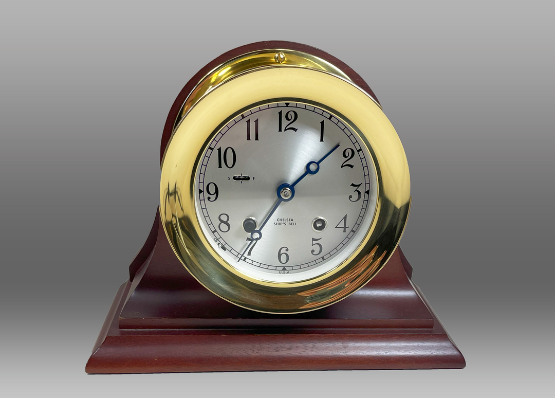 4.5" Ships Bell Clock on Traditional Base, 2007